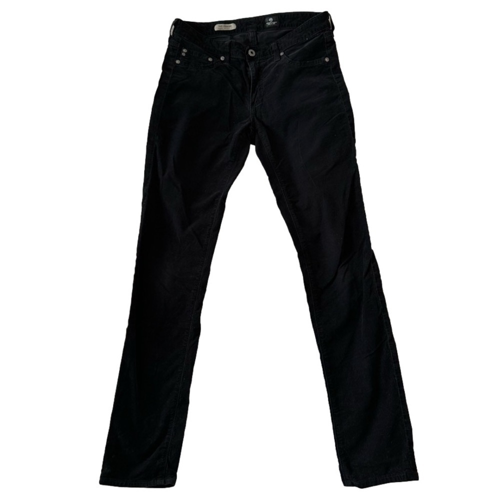 AG Adriano Goldschmeid The Jegging Super Skinny Fit 29R 29 black ribbed